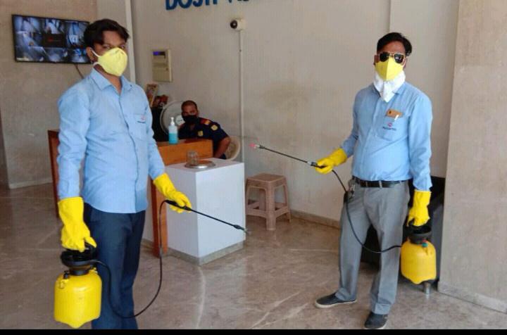 Pest inspection at client location